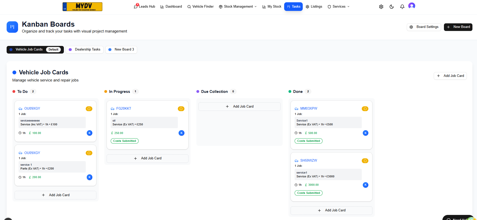 Visual Workflow Management